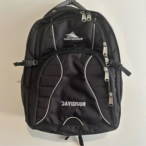 Davidson College Backpack NWOT